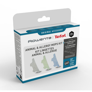Tefal Animal & Allergy, 3 vnt. - Mikropluošto šluostės siurbliui robotui Xplorer 220 & 220+/ 240 AI & 240 AI+ ZR294001