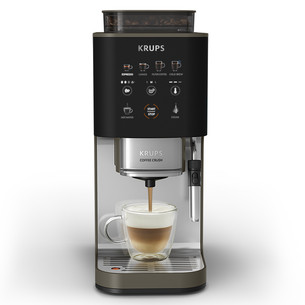 Krups Coffee Crush Experience, black/silver - Espresso machine