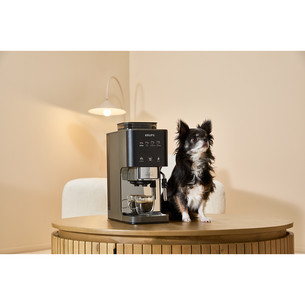 Krups Coffee Crush Experience, black/silver - Espresso machine