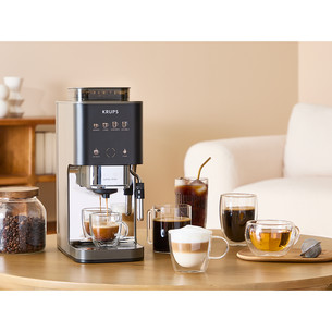 Krups Coffee Crush Experience, black/silver - Espresso machine