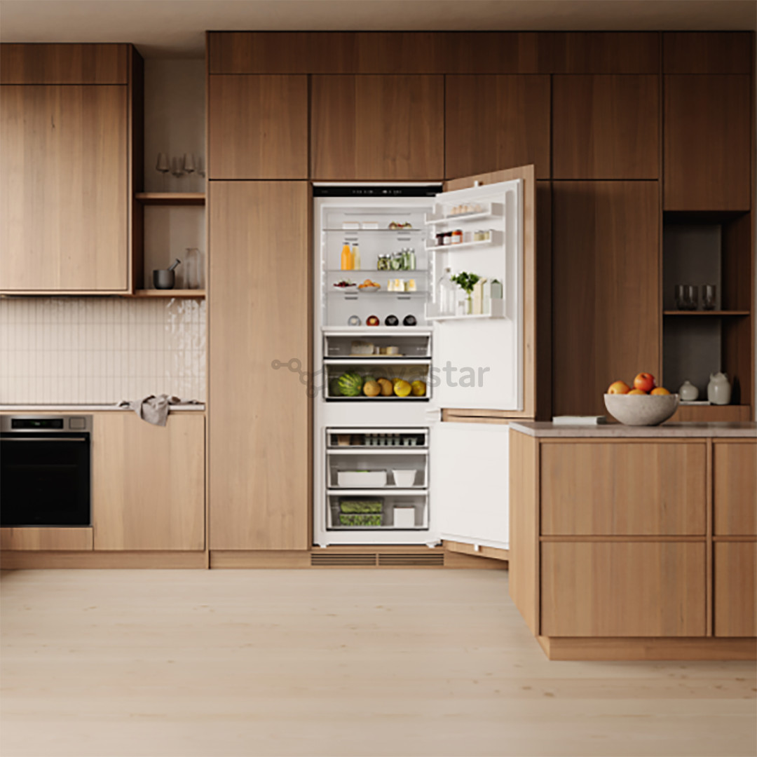 Asko NoFrost, 371 l, aukštis 194 cm - Įmontuojamas šaldytuvas