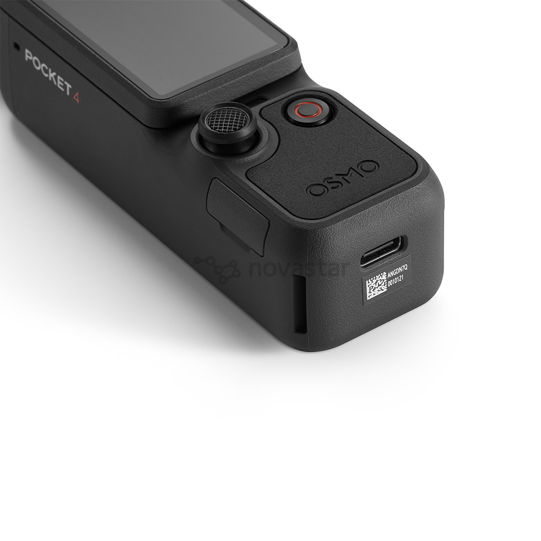 DJI Osmo Pocket 4 Standard Combo, juoda - Kamera su stabilizatoriumi