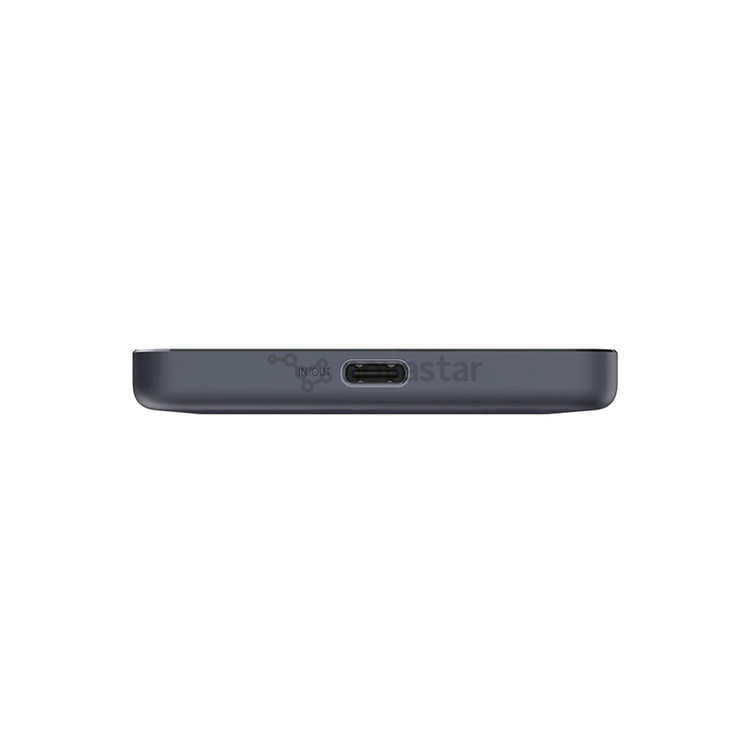 Xiaomi Super Slim Magnetic Power Bank 5000, 5000 мАч, 22,5 Вт, черный - Внешний аккумулятор