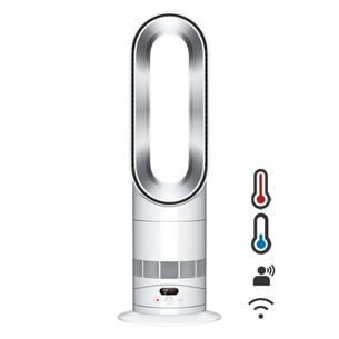 Dyson Hot+Cool™ HF1, white/silver - Fan with heating function AM15