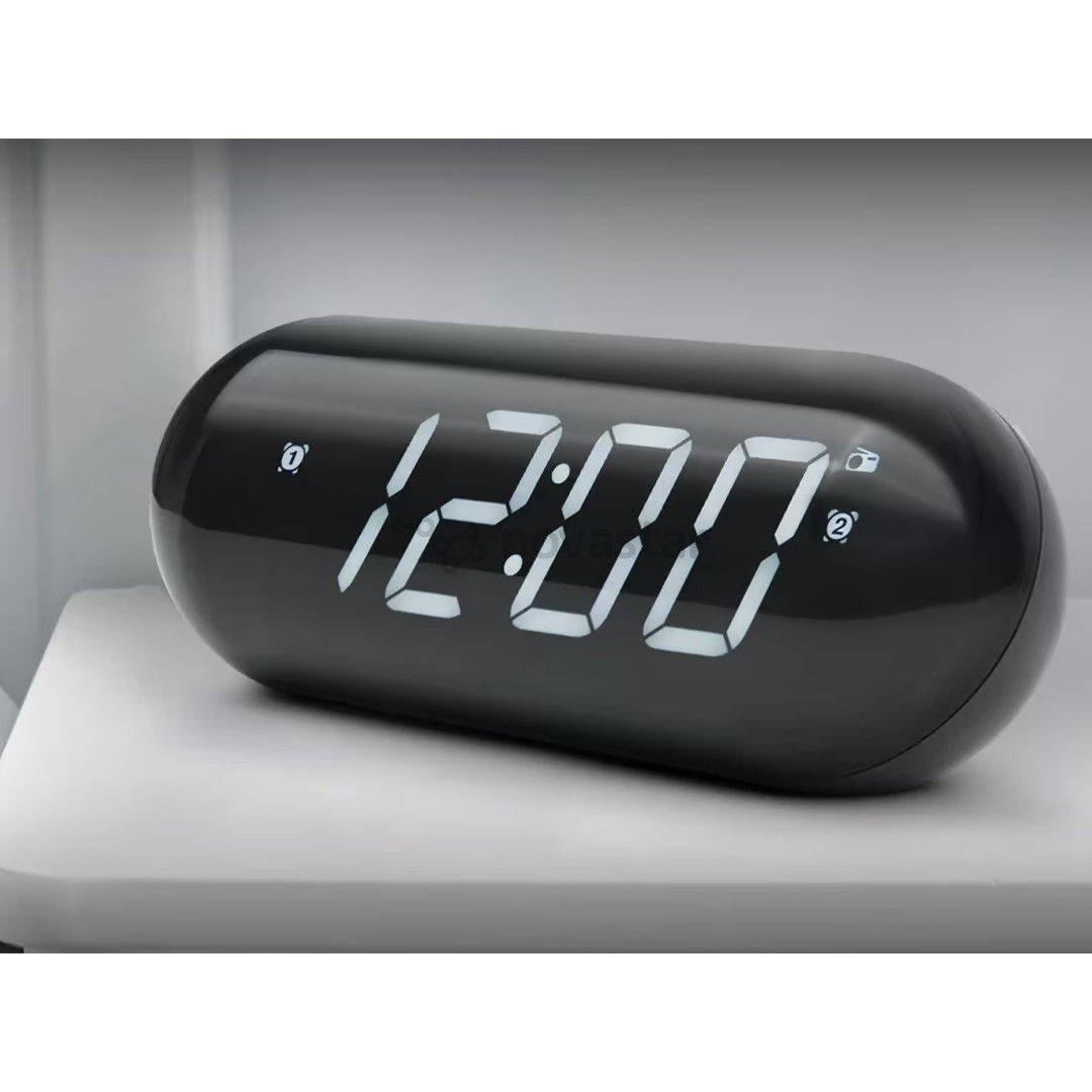 Muse M-19 GL, black - Clock radio
