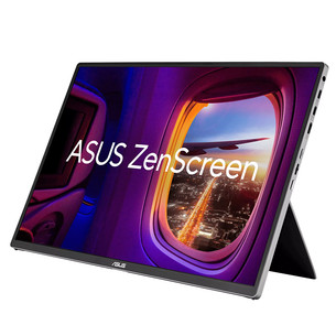 Asus ZenScreen OLED MQ16FC, 16", 60 Гц, USB-C, портативный, серый - Монитор