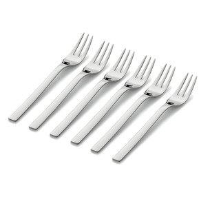 WMF Nuova, 6 vnt., nerūdijančio plieno - Šakučių rinkinys tortui 12.9166.6046