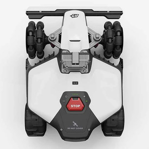 Mammotion LUBA mini AWD LiDAR 1500, baltas/juodas - Vejos robotas