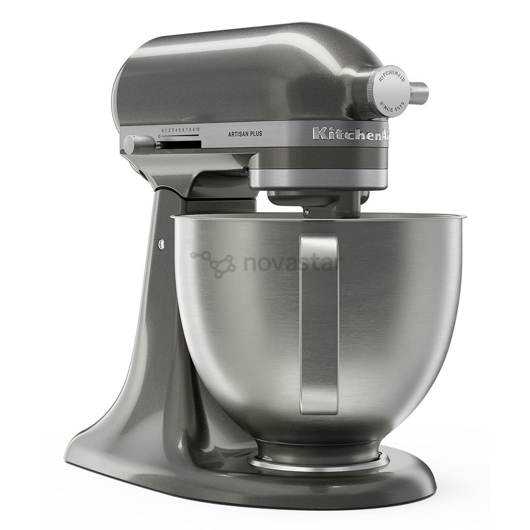 KitchenAid Artisan Plus, 4,7 L, sidabro spalvos - Virtuvinis kombainas
