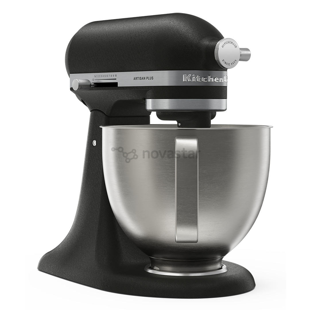 KitchenAid Artisan Plus, 4,7 L, juodas - Virtuvinis kombainas