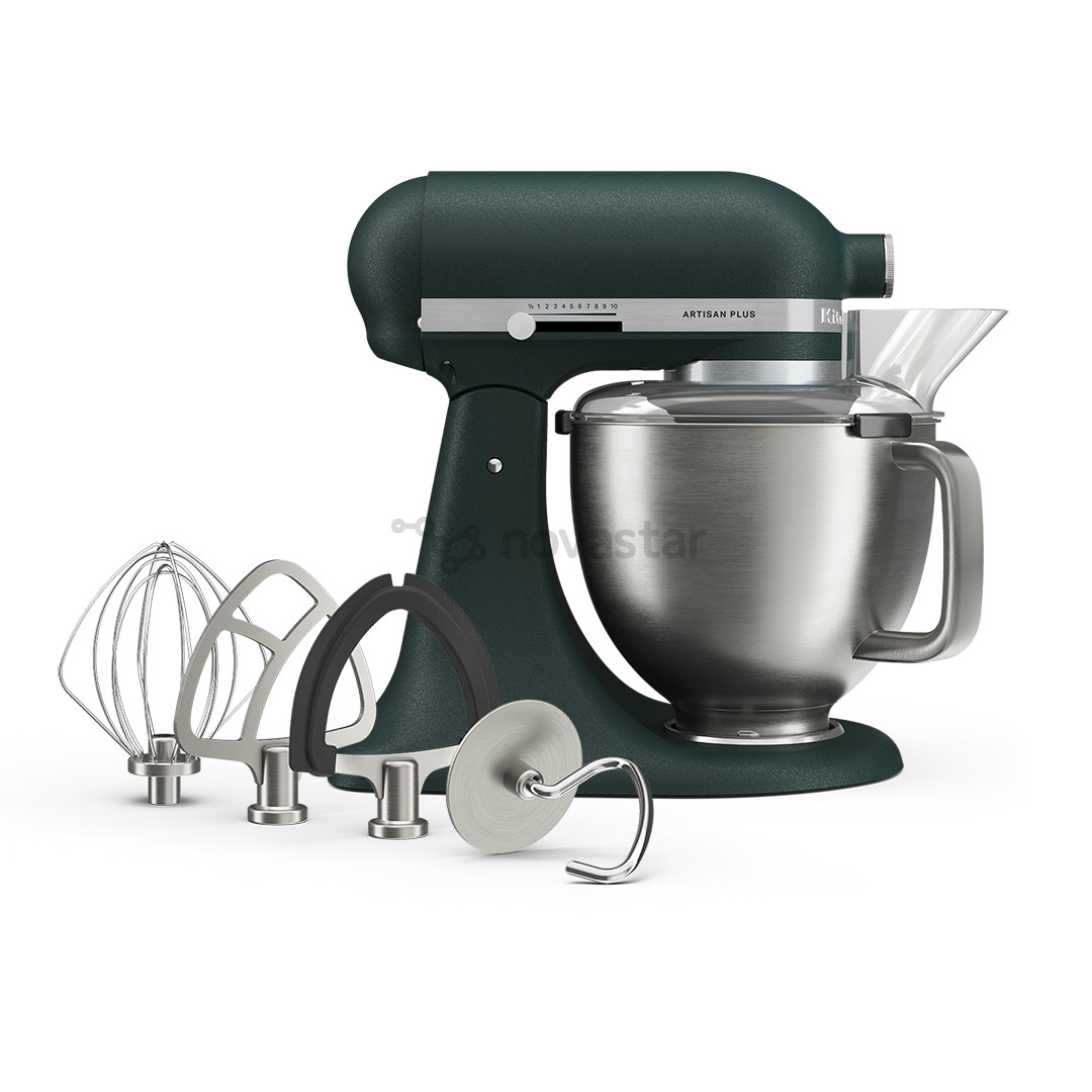KitchenAid Artisan Plus, 4,7 L, tamsiai žalias - Virtuvinis kombainas