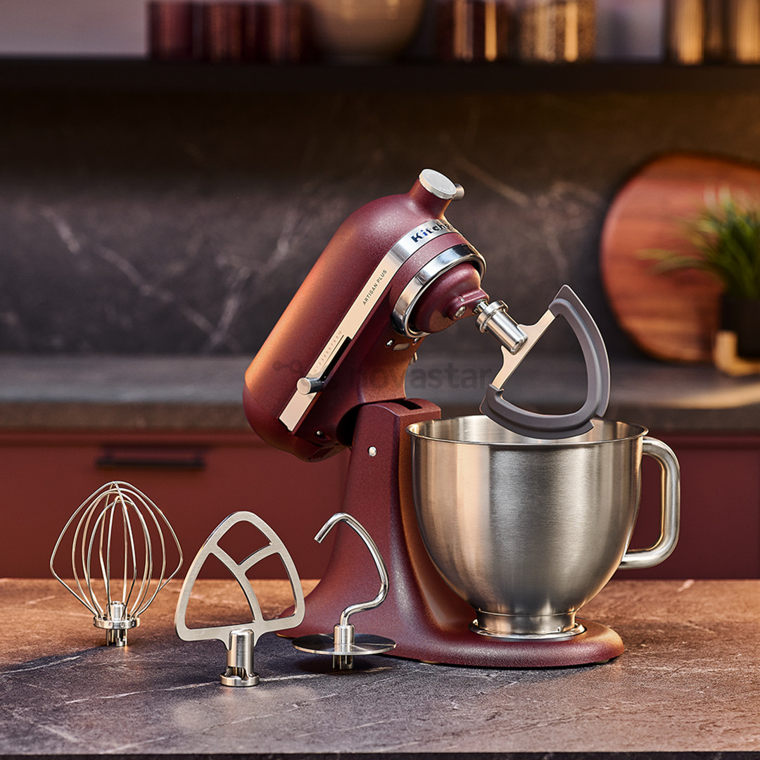 KitchenAid Artisan Plus, 4,7 L, tamsiai raudonas - Virtuvinis kombainas