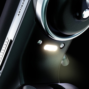 KitchenAid Artisan Plus, 4,7 L, rudas - Virtuvinis kombainas