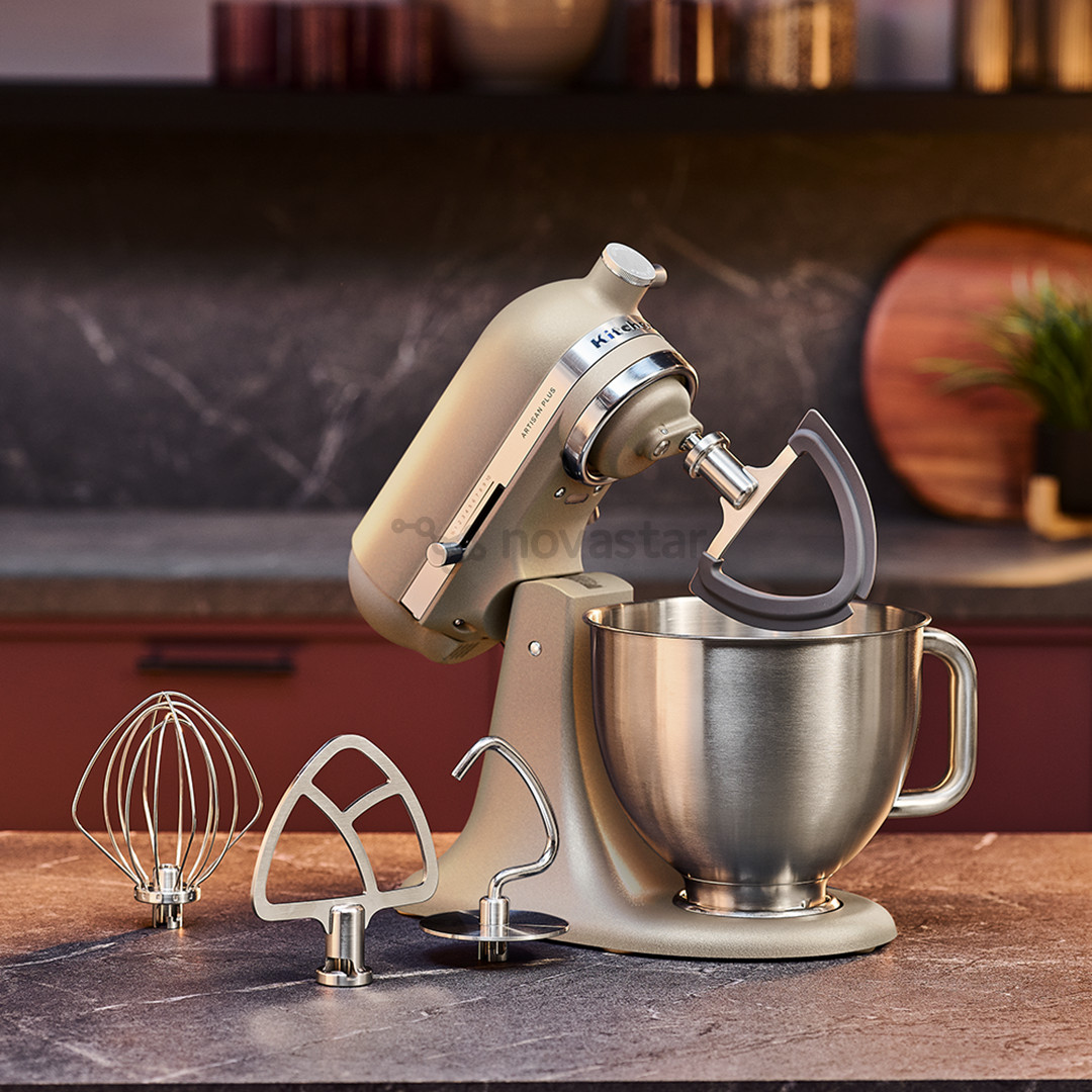 KitchenAid Artisan Plus, 4,7 L, smėlio spalvos - Virtuvinis kombainas