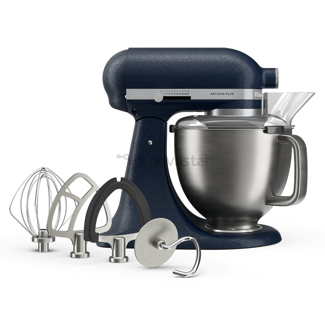 KitchenAid Artisan Plus, 4,7 L, tamsiai mėlynas - Virtuvinis kombainas