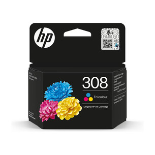 HP 308 Tri-color, color - Ink cartridge 7FP20UE#LS3