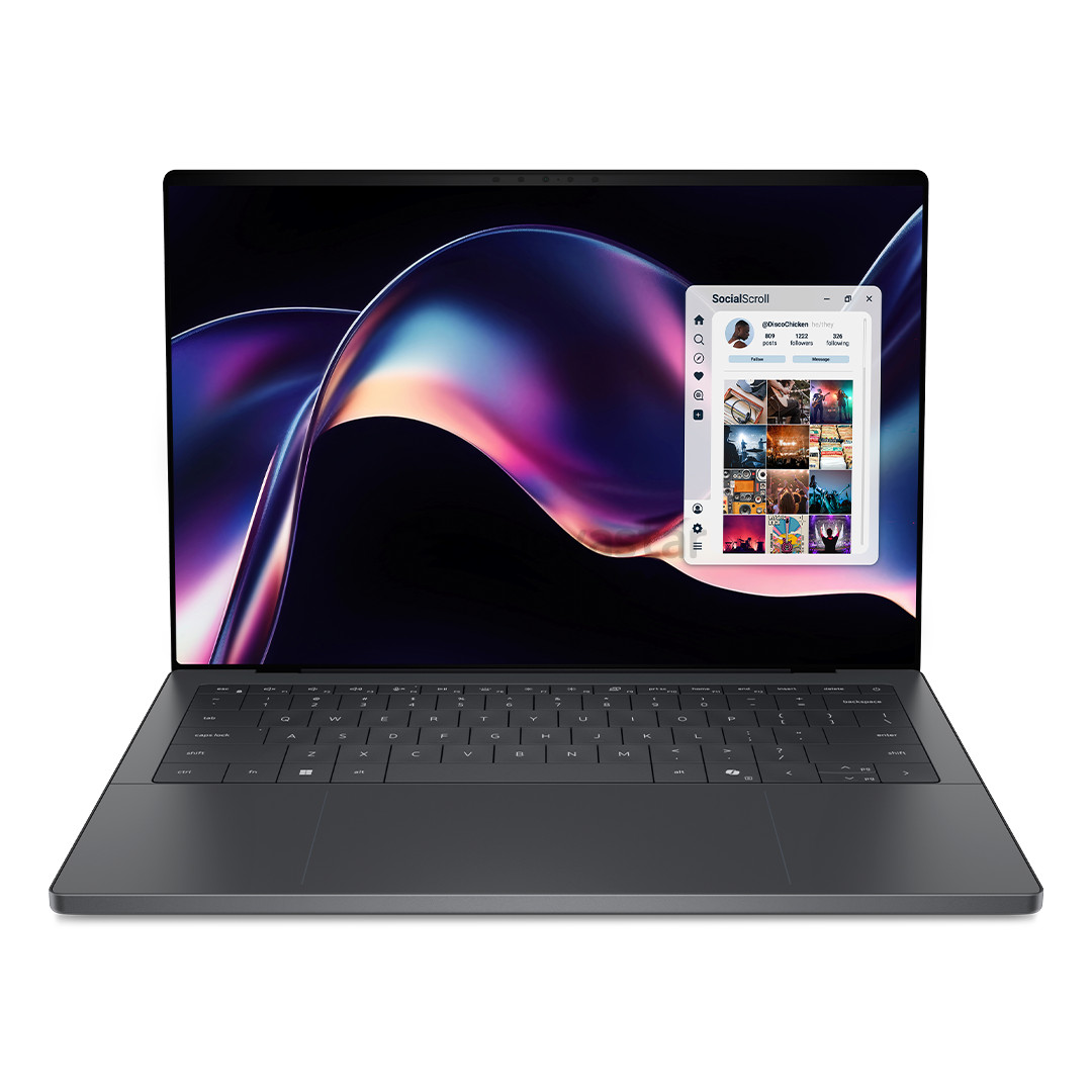 Dell XPS, 14'', 2.8K, OLED, 120 Hz, Ultra X7, 32 GB, 1 TB, W11P, ENG, tamsiai pilkas - Nešiojamasis kompiuteris 2000001413937
