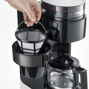 Severin AromaOne, 900 W, black - Filter coffee machine