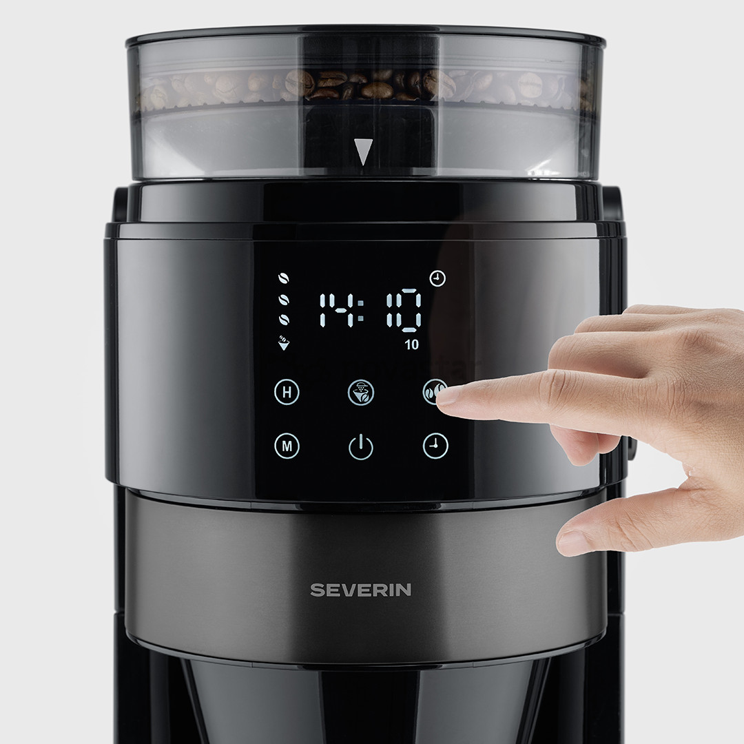 Severin AromaOne, 900 W, black - Filter coffee machine