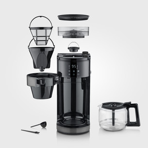 Severin AromaOne, 900 W, black - Filter coffee machine