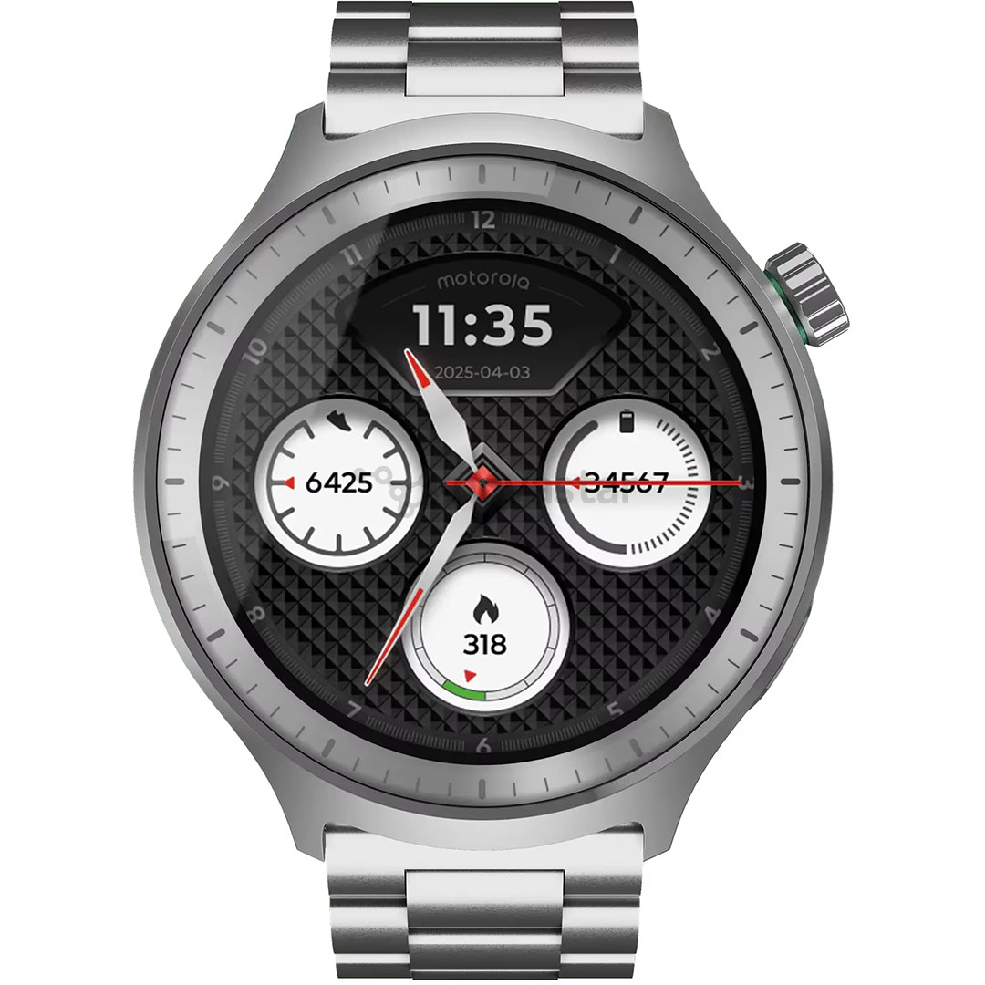 Motorola Moto Watch, sidabro spalvos - Išmanusis laikrodis