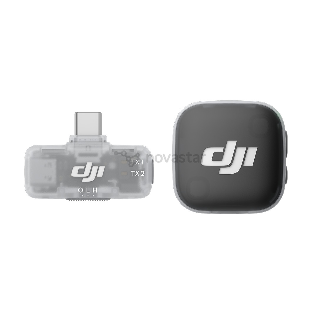 Dji Mic Mini 2, 1TX 1MRX, серый - Беспроводной микрофон