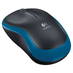Logitech M185, gray/blue - Wireless Optical Mouse
