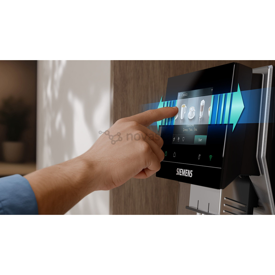 Siemens EQ700 iAroma, nerūdijančio plieno - Kavos aparatas