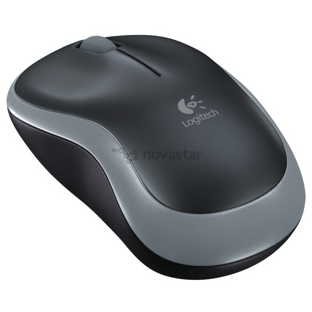 Logitech M185, pilka -  Belaidė pelė