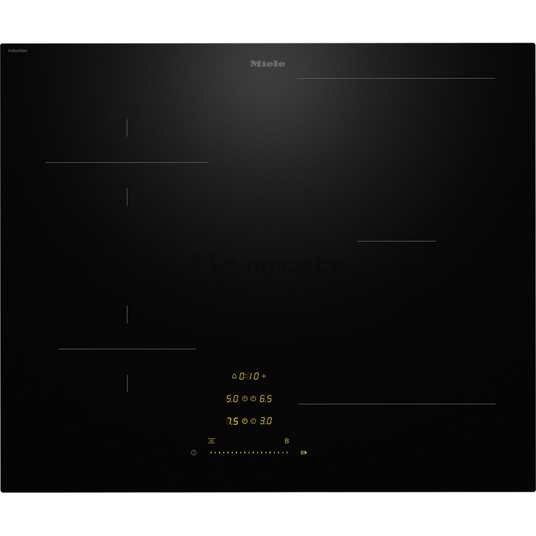Miele, width 62 cm, black - Built-in induction hob