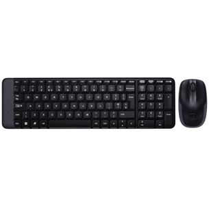 Logitech MK220, RUS, черный - Беспроводная клавиатура + мышь