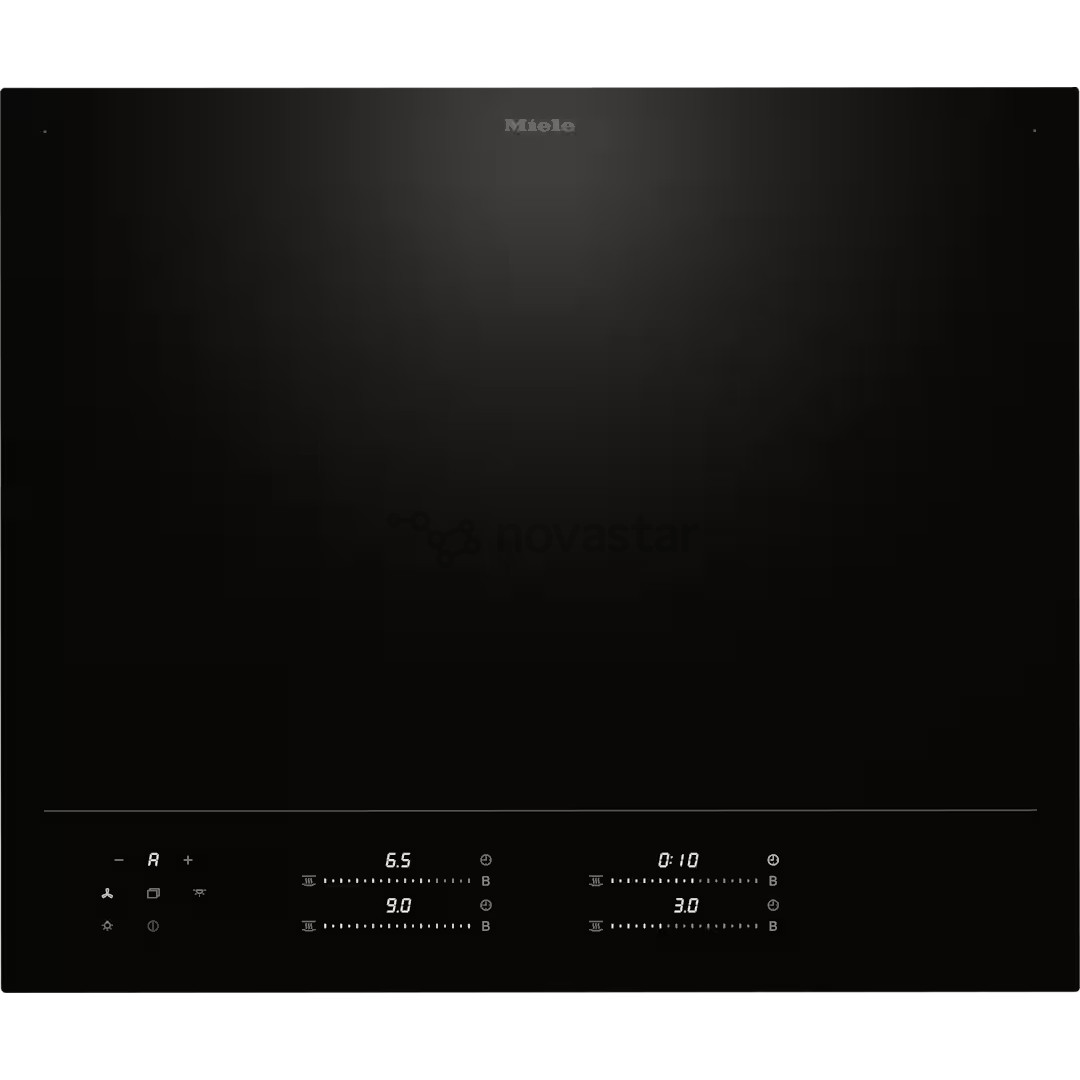 Miele, width 62 cm, black - Built-in induction hob