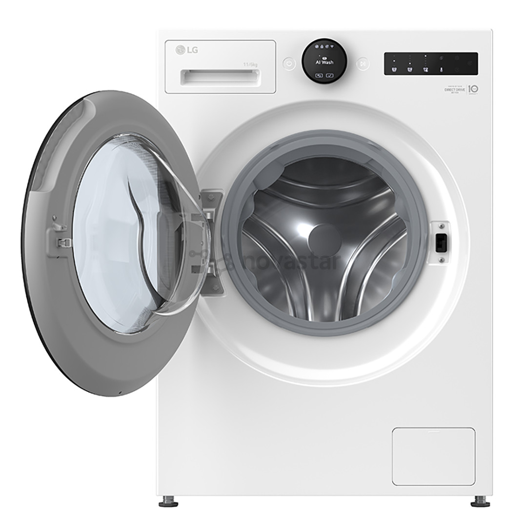 LG TurboWash 360˚, 11 kg, depth 55 cm, 1400 rpm - Front load washing machine