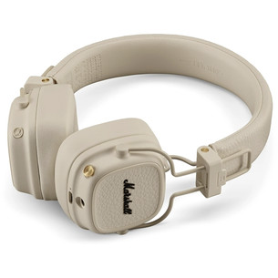 Marshall Major V, бежевый - Накладные беспроводные наушники 1006833
