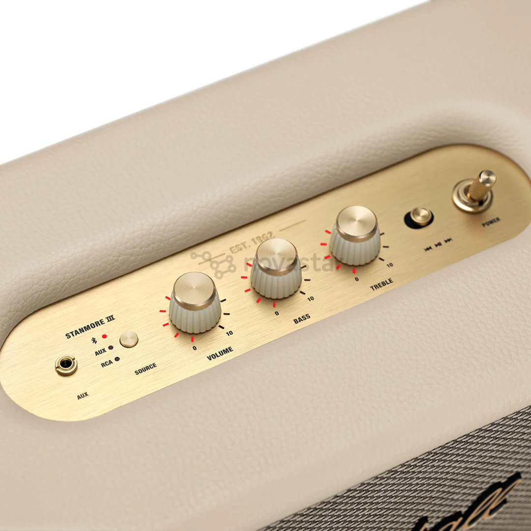 Marshall Stanmore III, cream - Wireless home speaker