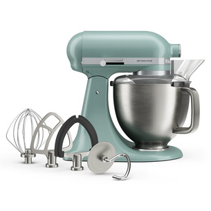 KitchenAid Artisan Plus, 4,7 L, šviesiai mėlynas - Virtuvinis kombainas 5KSM50PKVEMJ