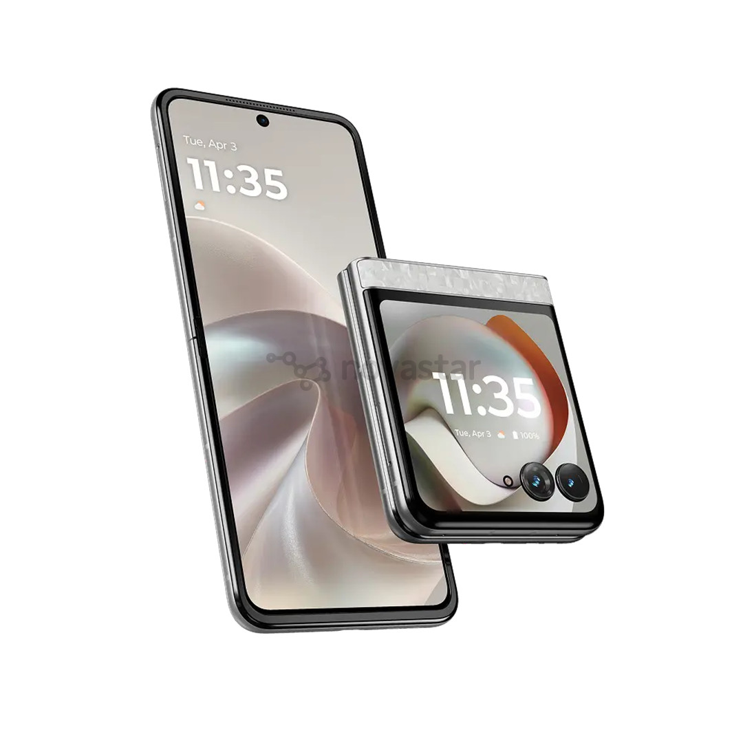 Motorola Razr 70, baltas - Išmanusis telefonas