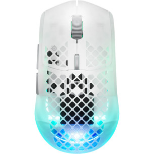 SteelSeries Aerox 3 Gen 2, белый/прозрачный - Беспроводная мышь