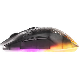 SteelSeries Aerox 3 Gen 2, черный/прозрачный - Беспроводная мышь