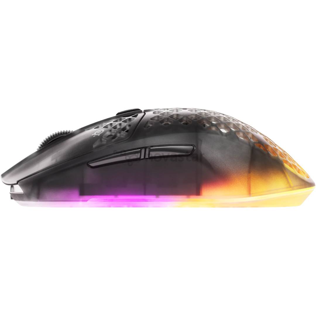 SteelSeries Aerox 3 Gen 2, черный/прозрачный - Беспроводная мышь