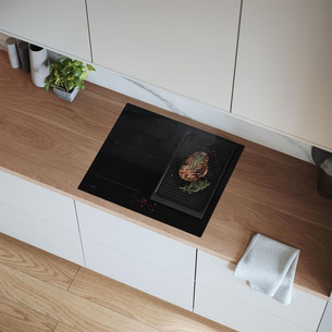 Asko, be rėmelio, plotis 60 cm, juoda - Įmontuojama indukcinė kaitlentė