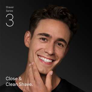 Braun Series 3, black - Shaver