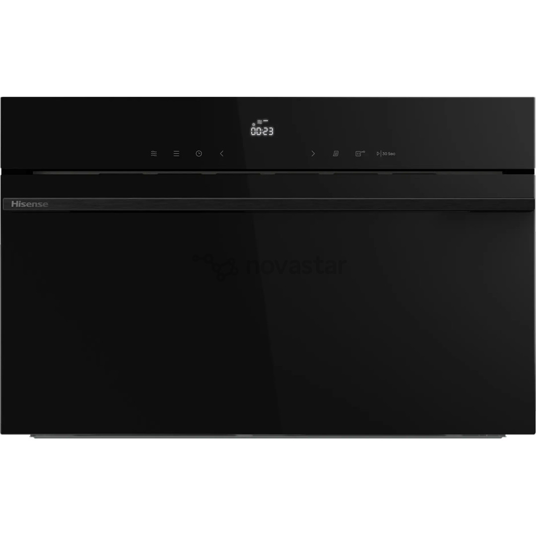 Hisense Hi6, 34 L, 900 W, juoda - Įmontuojama mikrobangų krosnelė su griliu