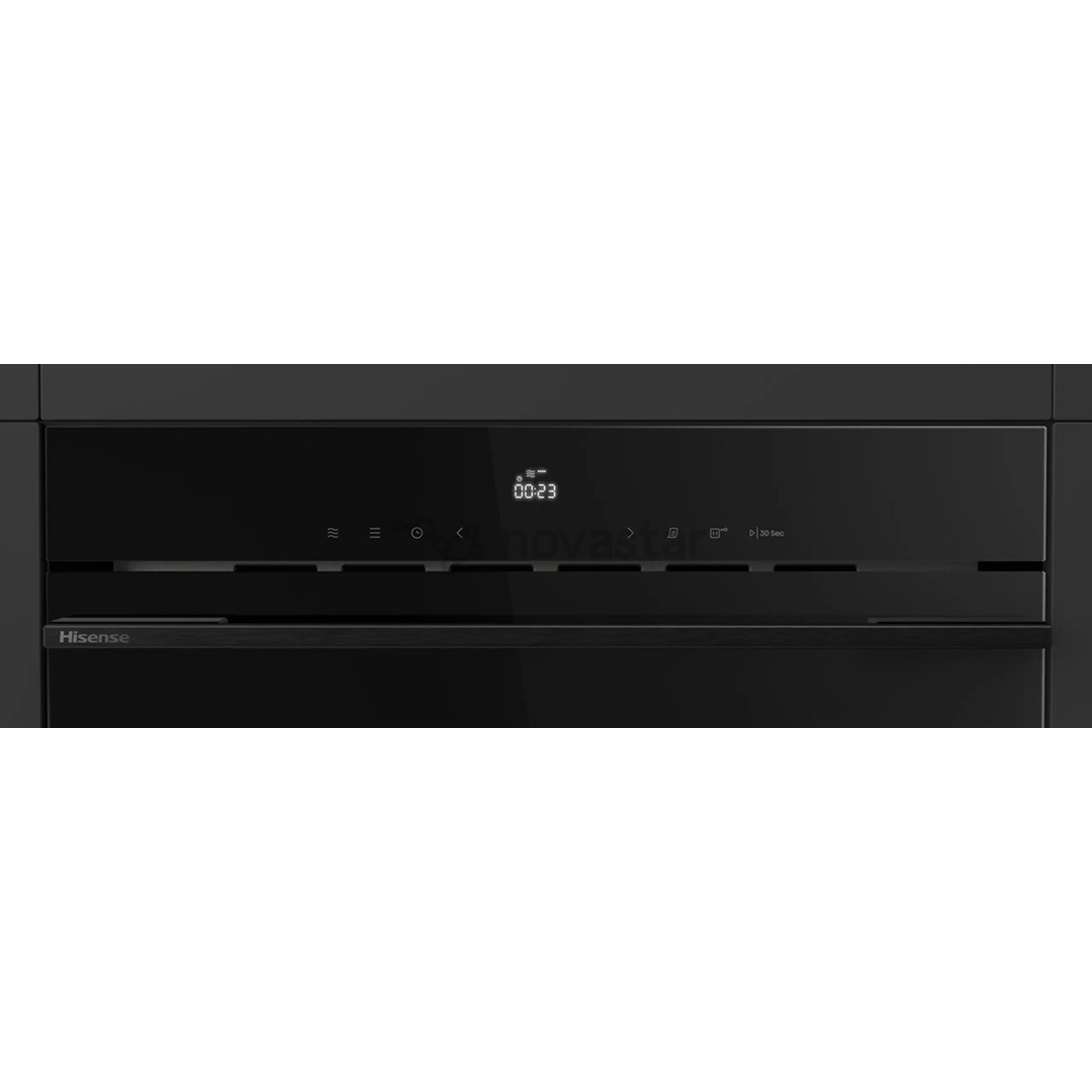 Hisense Hi6, 34 L, 900 W, juoda - Įmontuojama mikrobangų krosnelė su griliu
