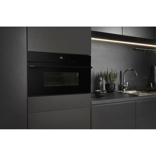 Hisense Hi6, 34 L, 900 W, juoda - Įmontuojama mikrobangų krosnelė su griliu