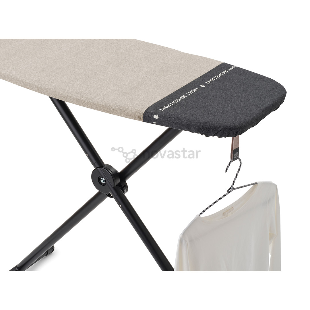 Brabantia, D, 135x45 cm, šviesiai pilka - Garinimo ir lyginimo lenta