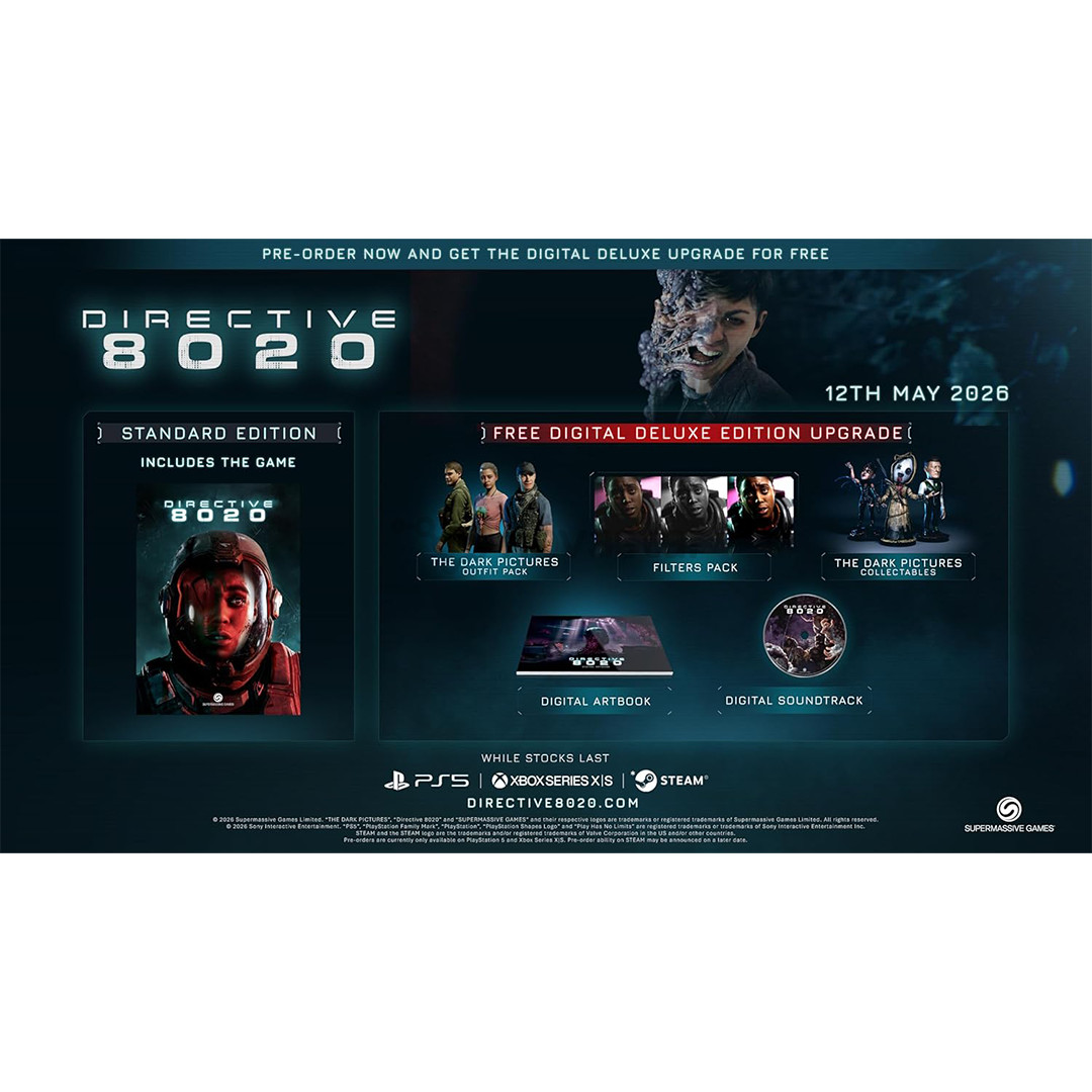 Directive 8020 Deluxe Edition, PlayStation 5 - Game