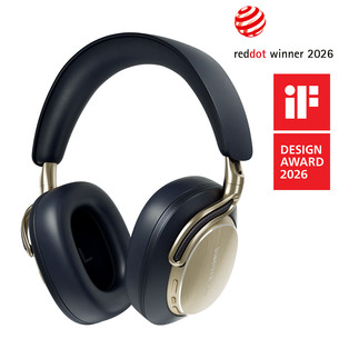 Bowers & Wilkins Px8 S2, tamsiai mėlynos/aukso spalvos - Belaidės ausinės FP47104
