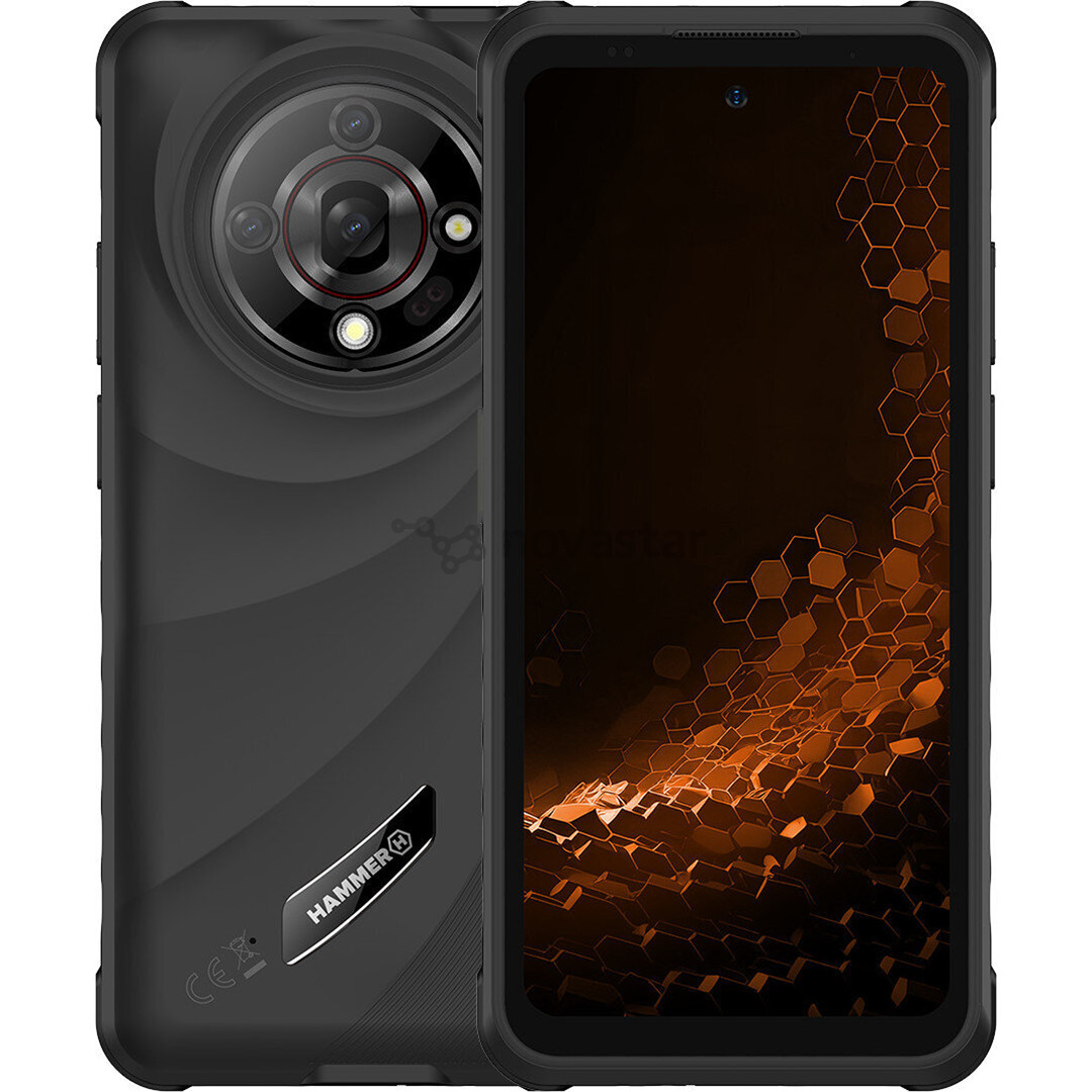 HAMMER Iron 6 5G, 6 ГБ, 128 ГБ, черный - Смартфон