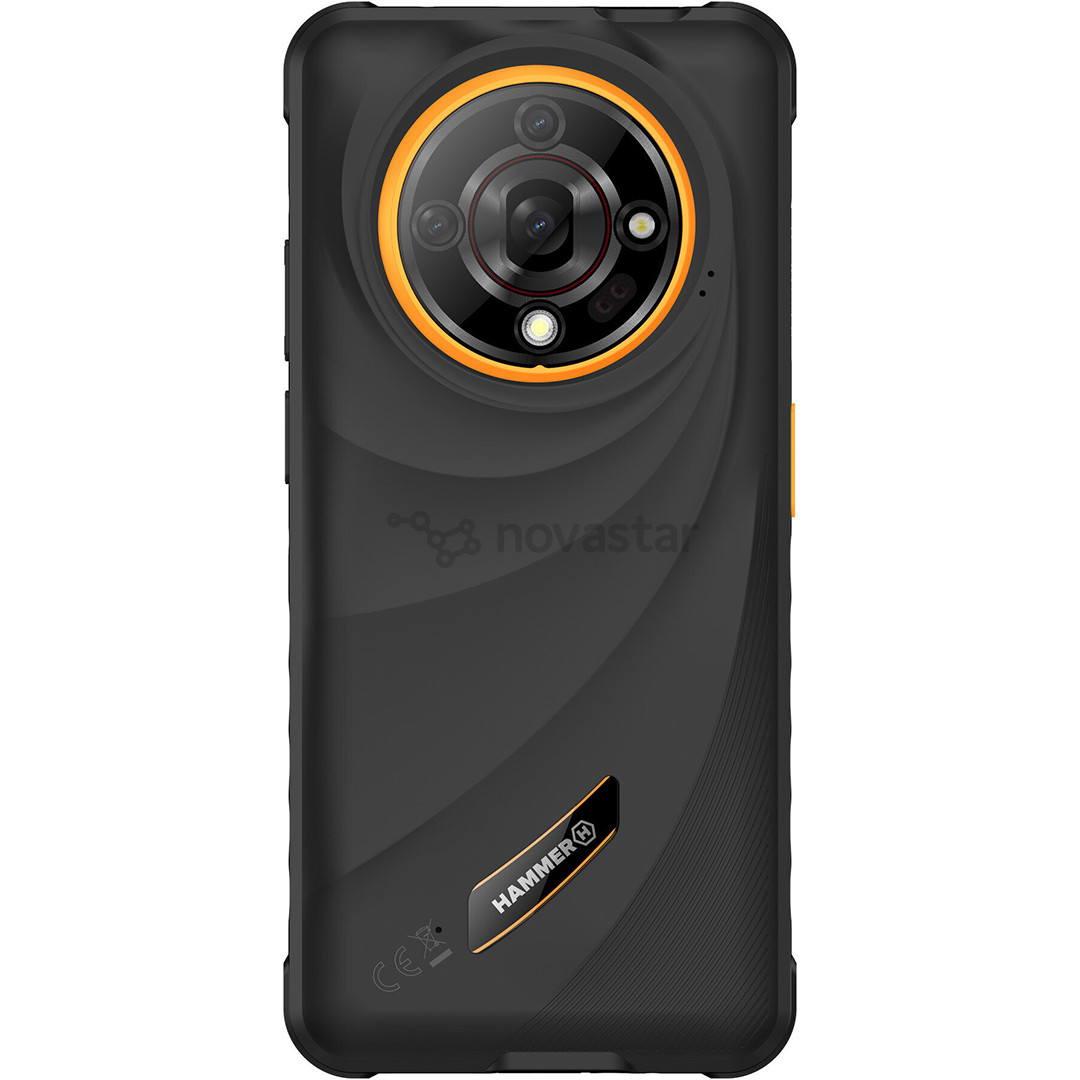 HAMMER Iron 6 5G, 6GB, 128GB, orange - Smartphone